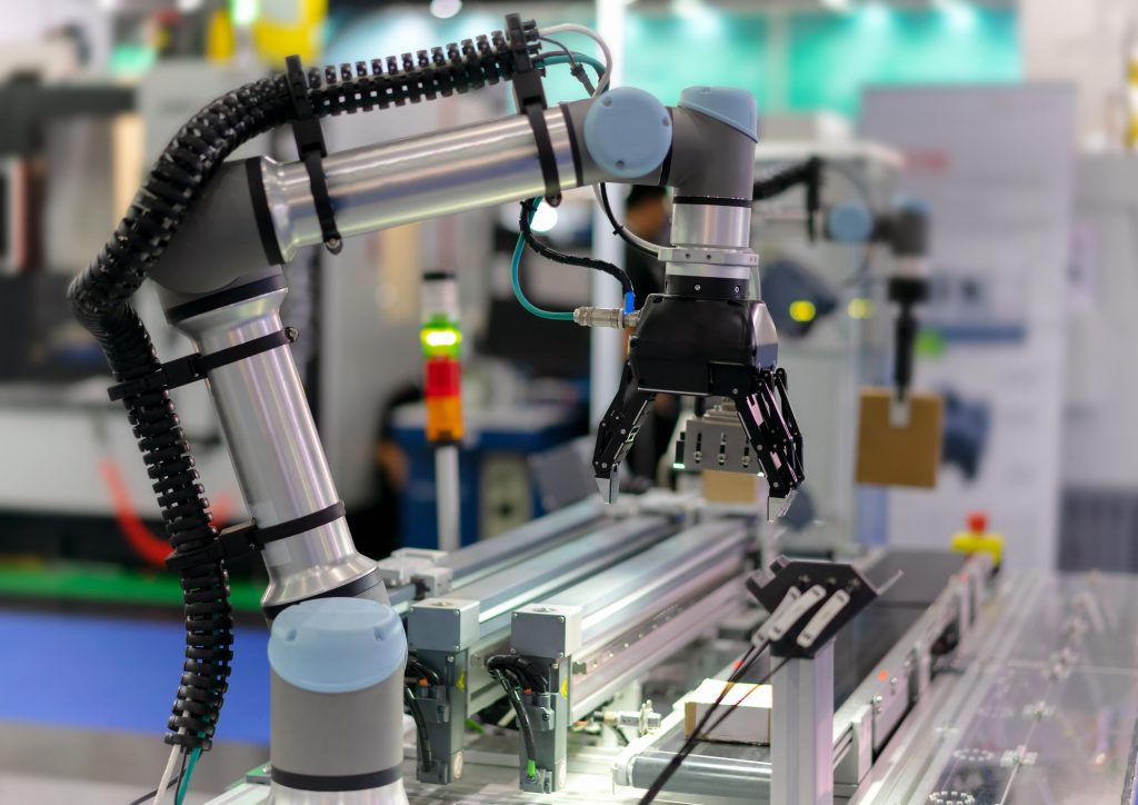Pick and Place Collaborative Robot on a Production Line