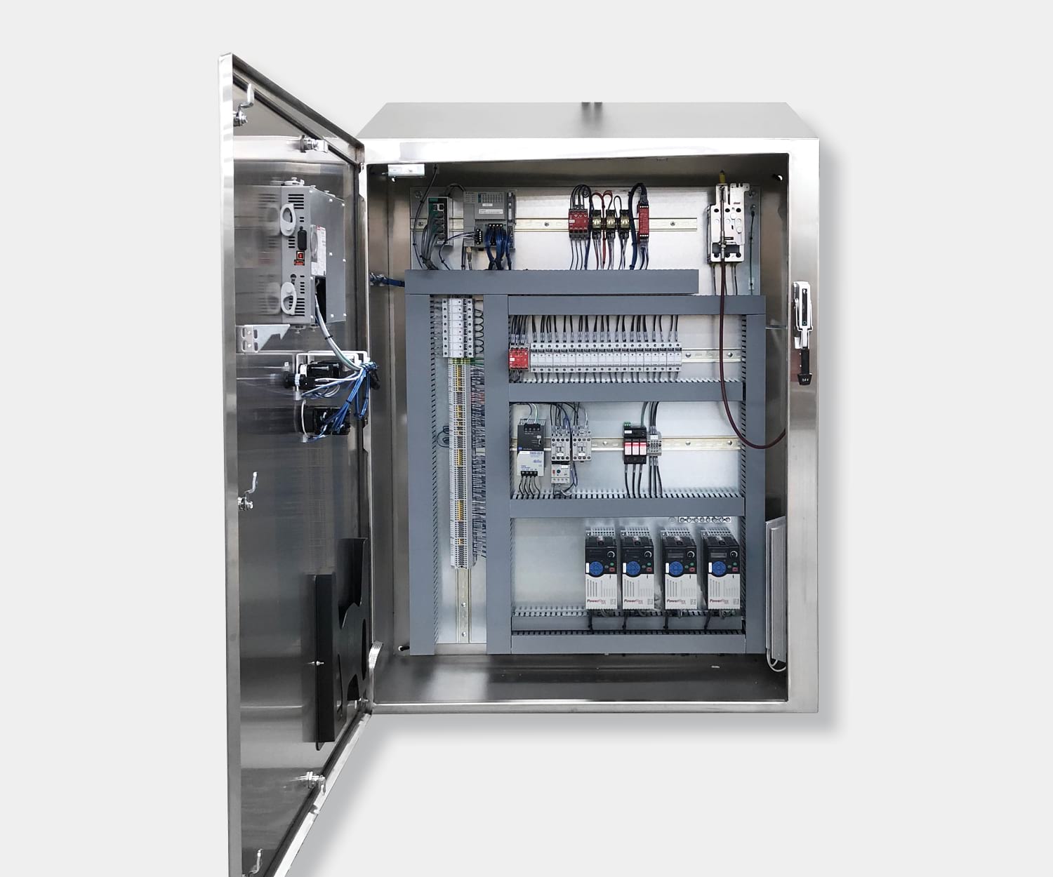 Electrical Control Panel in Stainless Steel Enclosure